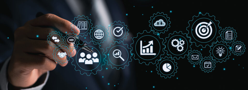 Visualization of marketing automation and CRM technology at your fingertips